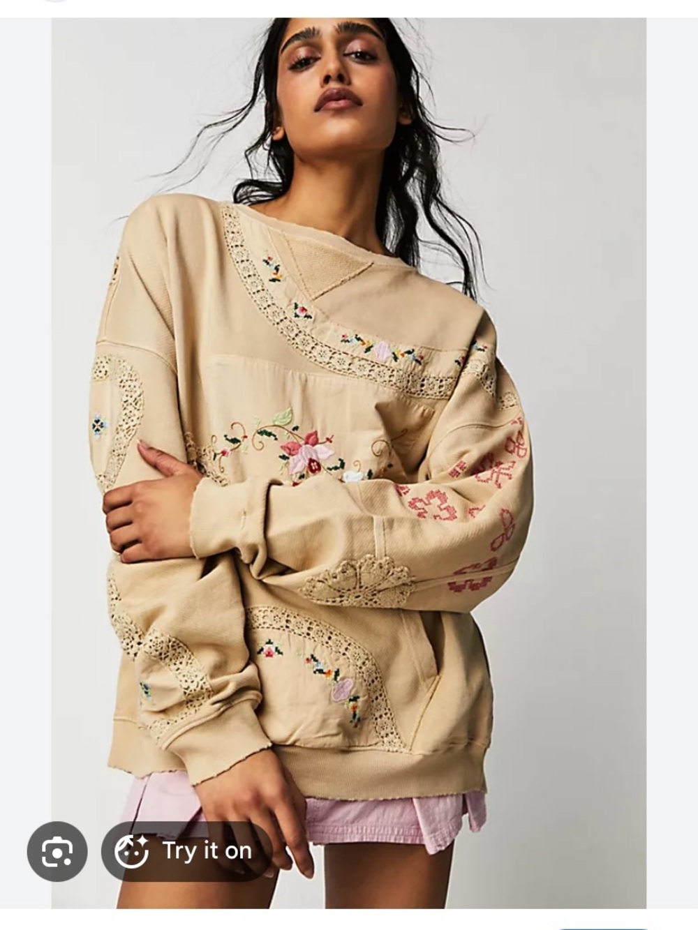 Free People Grams Attic Sweatshirt